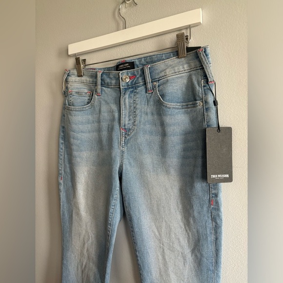 True Religion Jennie Curvy Mid Rise Super Skinny W29 - Picture 2 of 9